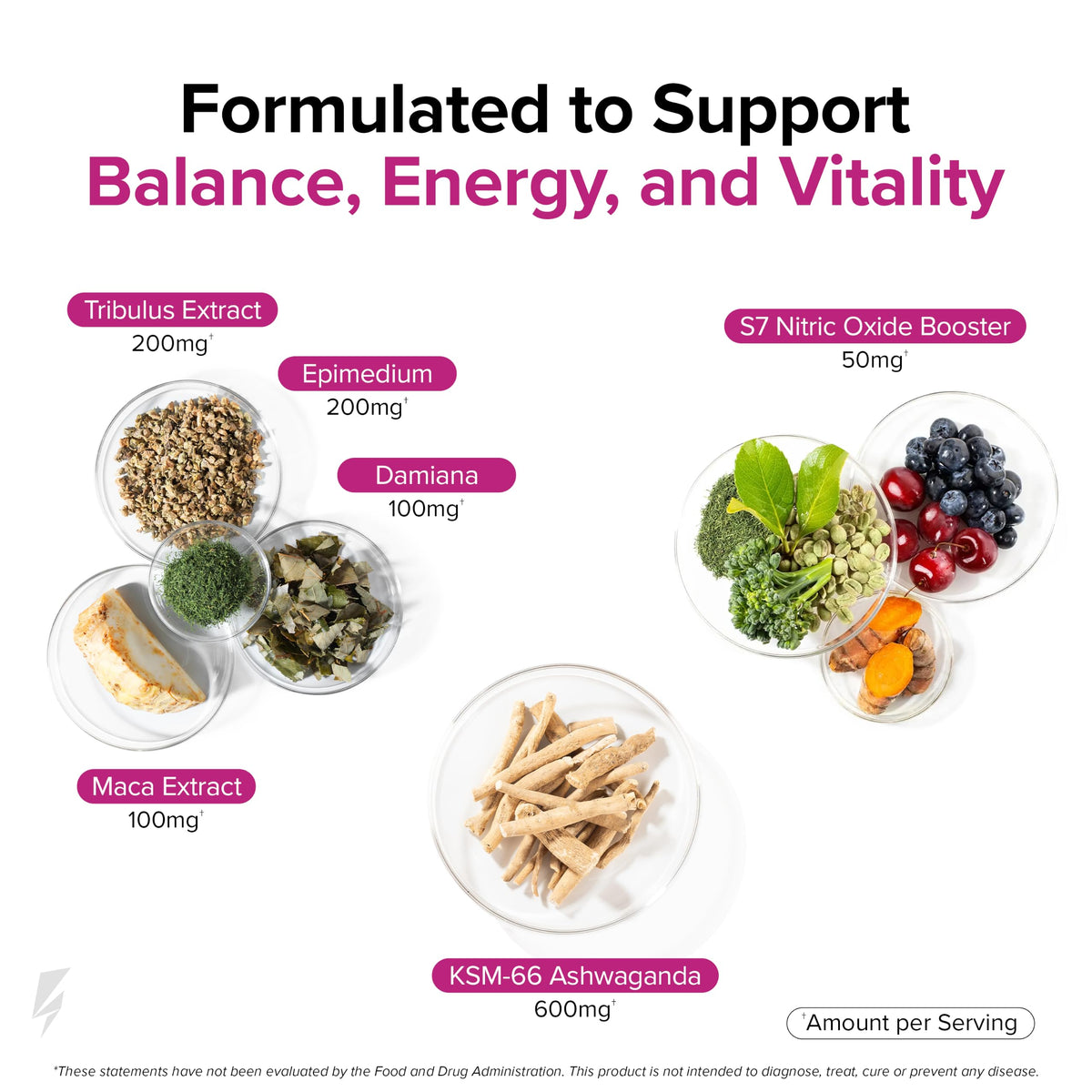 Inno Drive for Her Hormone Balance & Libido Support for Women, 30 Servings