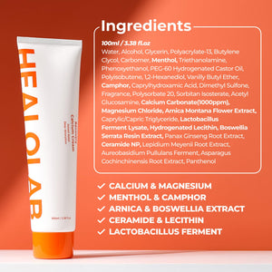 HEALOBEAM Relaxing Calcium Cream Fast Muscle & Joint Relief for Shoulder, Elbow, and Back – MSM, Magnesium Complex – Warm Sensation HEALOBEAMBuy Supplements Australia