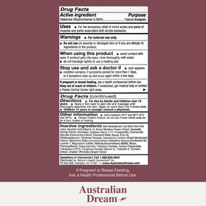 Australian Dream Back Pain Cream - Soothing, Non-Greasy Muscle Pain Relief Cream - Good for Neck, Back, Body, or Muscle Aches - 2 oz Jar Australian DreamBuy Supplements Australia