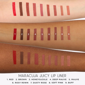 tarte maracuja juicy lip liner – Creamy, Matte, Lip Liner with Hyaluronic Acid with Vitamin E, Vegan & Cruelty-Free, full size, soft pink tarteBuy Supplements Australia