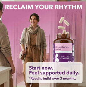Intimate Rose Myo-Inositol & D-Chiro Inositol Supplement for Women - Hormone Balance & Ovarian Support for Women