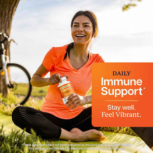 Vitamin C 1000mg, Immune Support, Timed-Release Capsules, 1 Year Supply - Vitamin C Supplement with Acerola Cherry & Rose Hips, Daily Antioxidant & Wellness Support, Vegan, Non-GMO, 365 Capsules