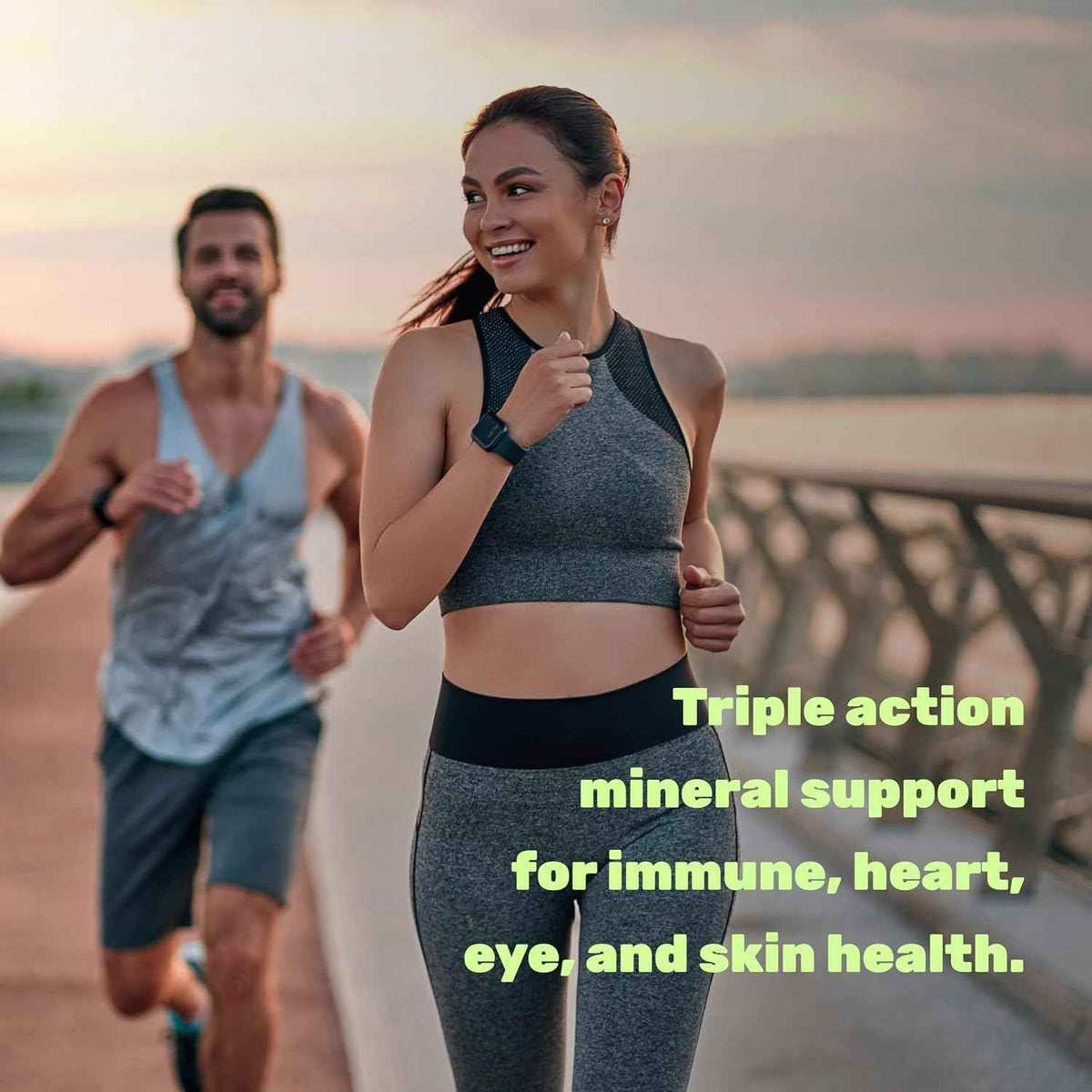 Zinc Picolinate 50mg with Copper & Selenium, 240 Capsules - 3-in-1 High Absorption Mineral Complex - Chelated Zinc Supplement for Immune Support* - 8 Month Supply