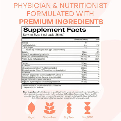 Healthycell Focus & Recall Brain + Immune Super Boost Bundle - Focus & Recall Brain Supplement + Immune Super Boost - Supports memory, concentration, immunity & overall wellness