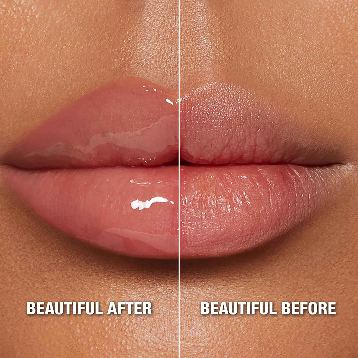 Charlotte Tilbury Pillow Talk Plumpgasm Lip Gloss - Hydrating Lip Plumper with Hyaluronic Acid & Plumpgasm Heat + Ice Technology for Juicy, Glossy Fullness - Fair/Medium