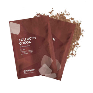 Dr. Kellyann Keto Cocoa Hot Chocolate Packets (7 Servings) - Grass-Fed Collagen & Coconut Milk, Sugar-Free, Keto-Friendly, 1 Pack