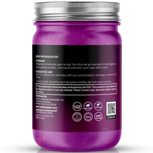 WELLNESS LABSRX Irish Sea Moss Gel Raw - Wildcrafted Superfood Seamoss Gel - Elderberry Flavor, Vitamin and Mineral-Rich from Pristine Caribbean Waters, Immune and Digestive Health Support - 10 oz. WELLNESS LABSRXBuy Supplements Australia