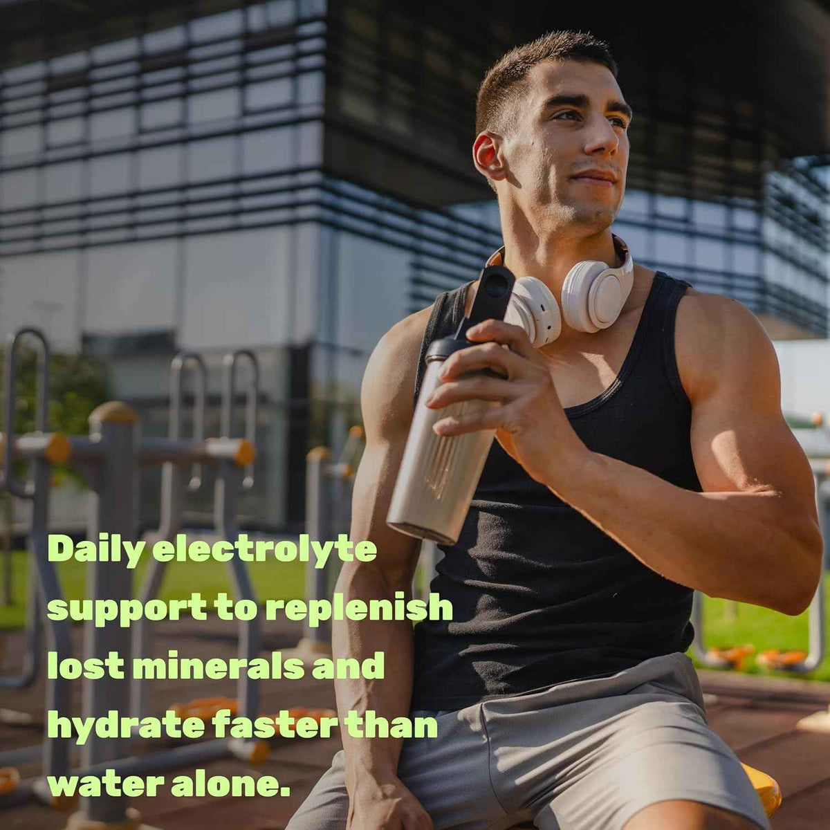 Electrolytes Powder, 1lb (69 Servings) - No Sugar, Lemon Lime - Hydration Supplement Drink Mix - High Potassium 1,000mg Per Serving, Manganese & Magnesium - Natural Hydration & Energy - Keto Friendly