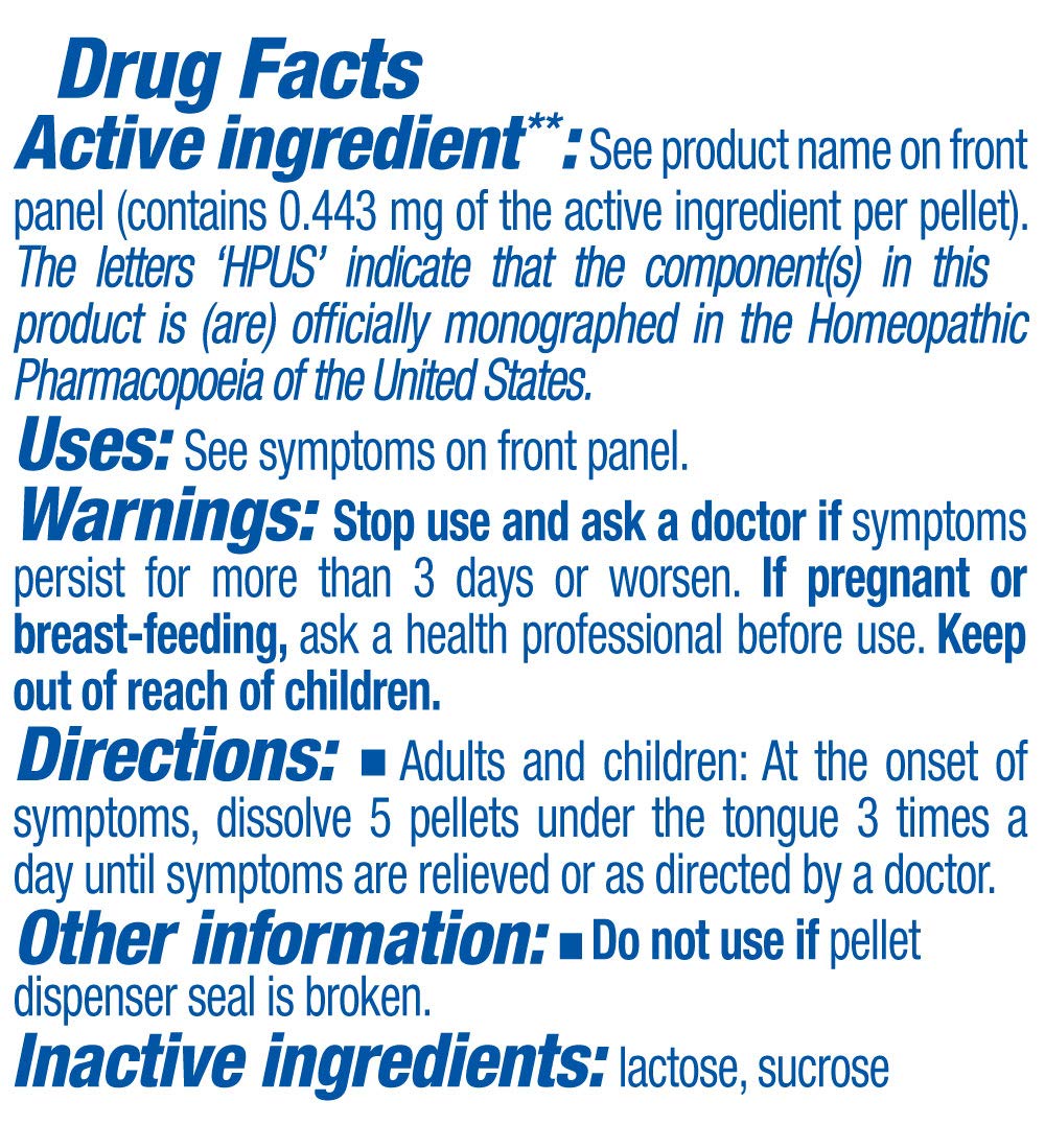 Boiron Colocynthis 12C, 80 Pellets, Homeopathic Medicine for Cramps