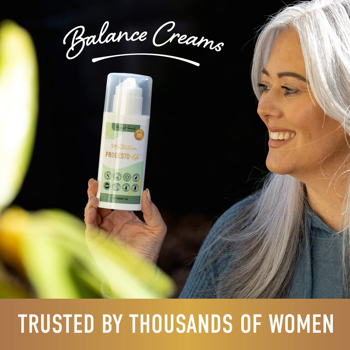 Progesterone Cream for Women | 2000mg USP Micronized Progesterone for Balance & Menstrual Support