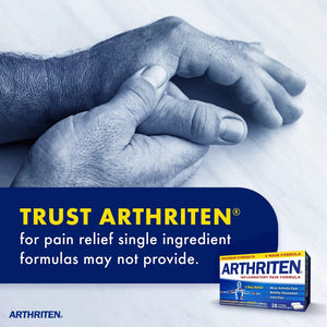 Arthriten Inflammatory Pain Formula Caplets with 3 Active Ingredients: Aspirin, Acetaminophen & Caffeine, White, 28 Count (Pack of 1) ArthritenBuy Supplements Australia