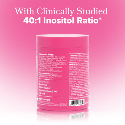 FLO Ovarian for Cycle Regularity - Myo & D-Chiro Inositol - 30-Day Supply
