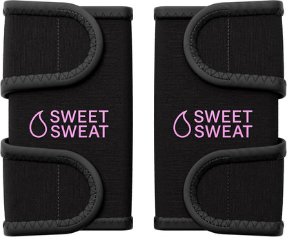 Sports Research Sweet Sweat Arm Trimmers - Premium Sweat-Enhancing Arm Wraps for Women & Men - 3 Adjustable Sizes