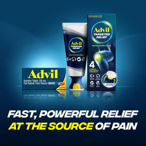 Advil Ibuprofen Coated Caplets Pain Reliever and Fever Reducer 200 Milligram 24Ct AdvilBuy Supplements Australia