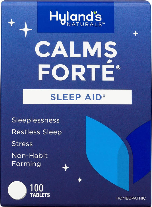 Hyland's Calms Forte, Natural Sleep Suppurt & Relief of Tension, 100ct