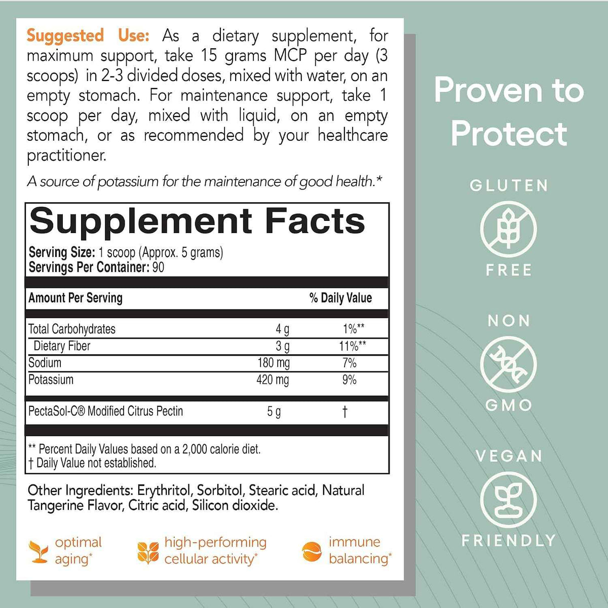 ecoNugenics Brain Health Supplement Bundle - PectaSol Modified Citrus Pectin Fiber + HonoPure Magnolia Bark Extract - Nootropic Pack for Sleep, Stress Relief, Cognitive Function, GABA Support