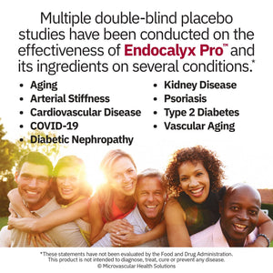MYBODYRX Endocalyx Pro Supplement – Endothelial Glycocalyx Support 120 Capsules - Vascular & Microcirculation Health – Clinically-Studied – Patented – Supports Nitric Oxide Functions MYBODYRXBuy Supplements Australia