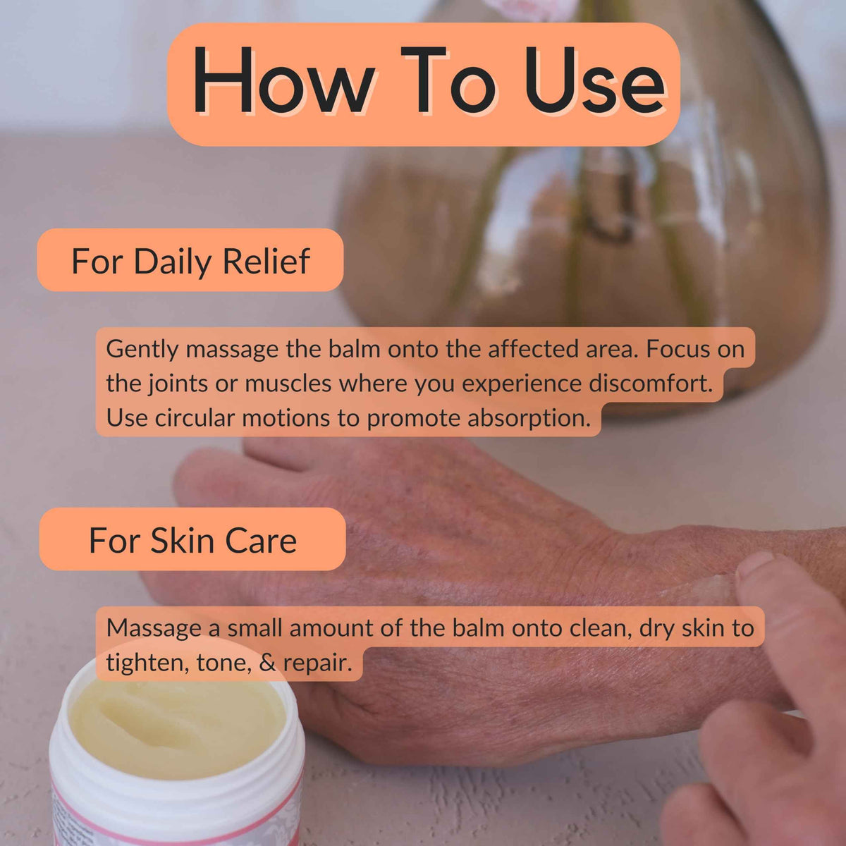 Vitality Extracts Frankincense Balm - 2oz, Boswellia Serrata, Beeswax, Olive Oil, Moisturizer for Dry, Cracked Skin, All Skin Types
