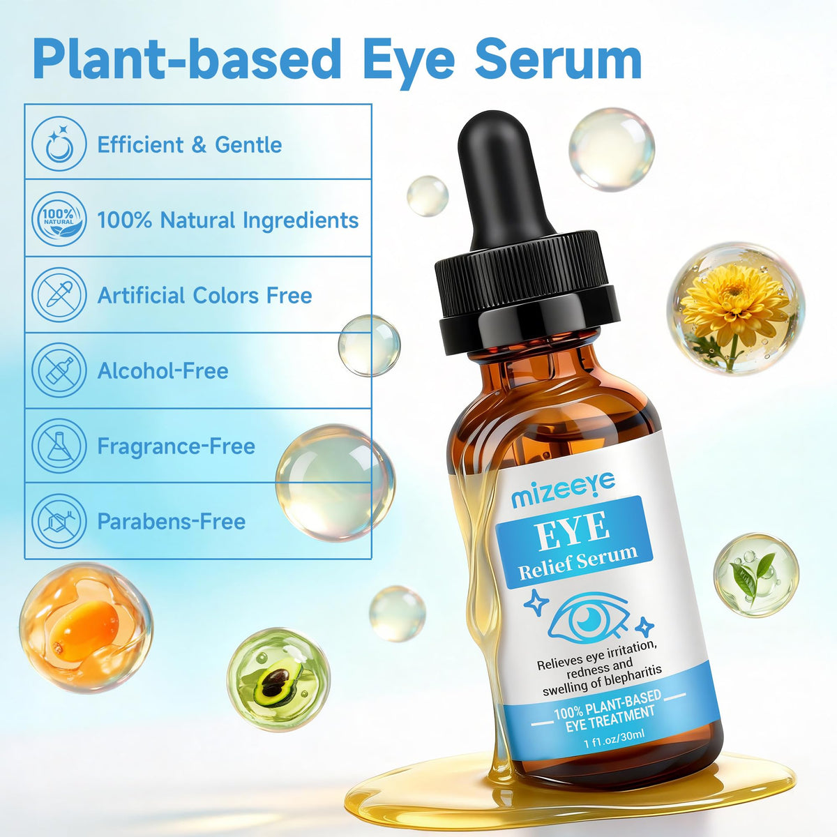 Eye Serum for Chalazion & Blepharitis - Eyelid Relief Set (2 PCS)