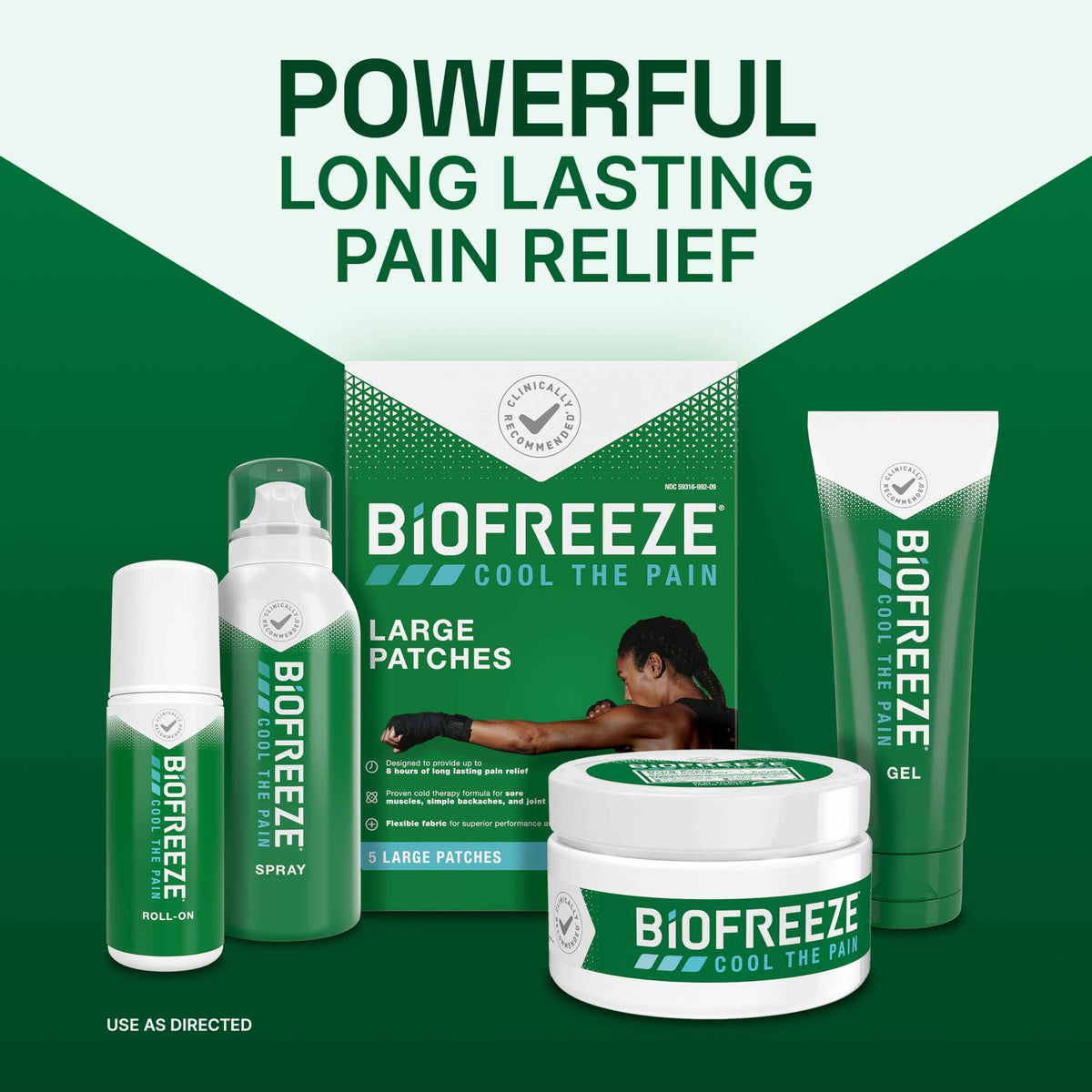 Biofreeze Gel Menthol Pain Relieving Colorless Gel 4 FL OZ Tube For Pain Relief Associated With Sore Muscles, Arthritis, Simple Backaches, And Joint Pain