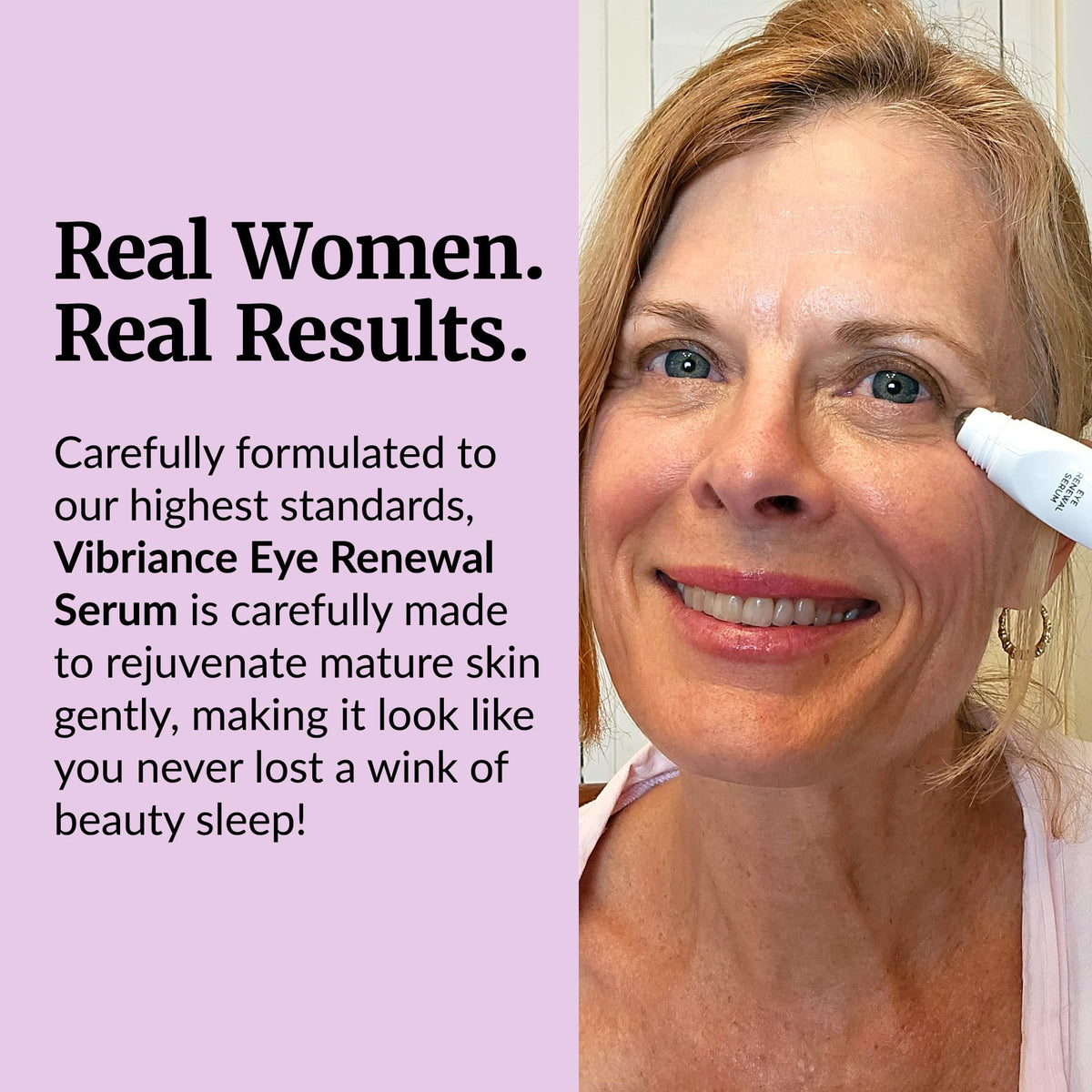 Vibriance Eye Renewal Serum - Caffeine-Infused Treatment for Dark Circles, Puffiness & Under-Eye Bags