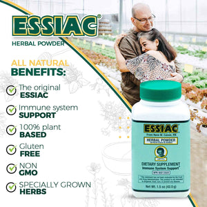 Essiac PowderESSIAC Original Herbal Tea Powder - 1.5 oz Bottle - Powerful Antioxidant Blend to Help Promote Overall Health & Well-Being - Original Formula from 1922 (1)
