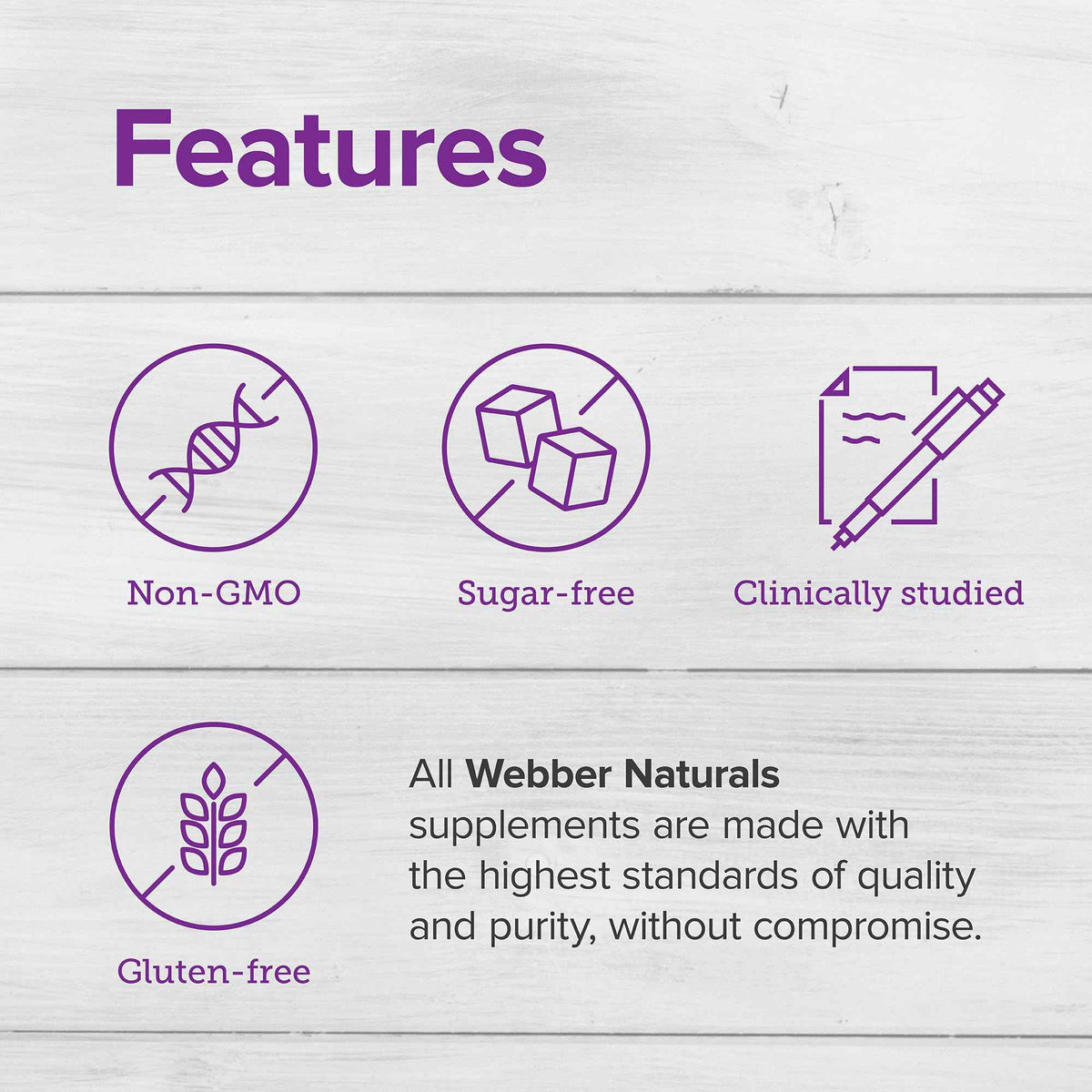 Webber Naturals Collagen 30 Anti-Wrinkle, 2,500mg of Bioactive Collagen Peptides Per Serving (3 Tablets), 180 Tablets