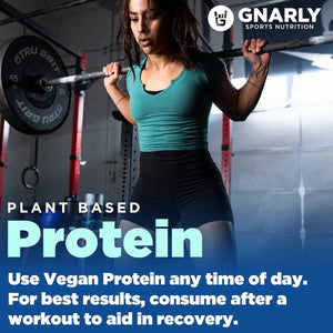 Gnarly Vegan Plant Protein, Meal Replacement - Vanilla (28.2oz) and Gnarly Preworkout Strawberry Lemonade (14.82oz)