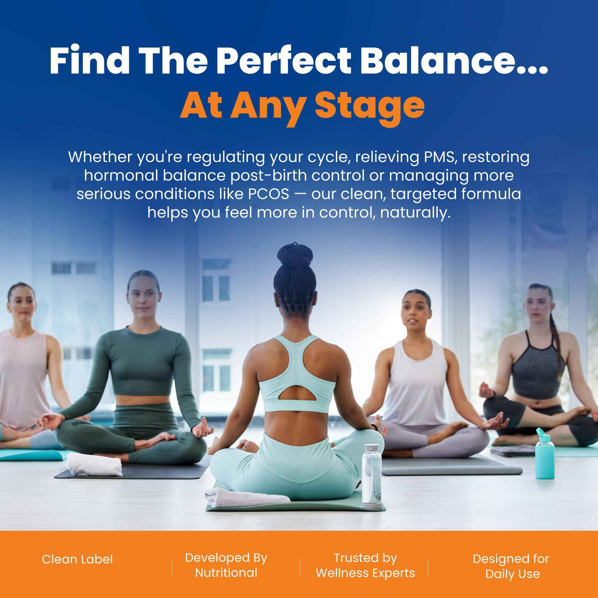 Perfect Vitamin Products Vitex Max DIM + Shatavari - Hormone Balance & Menopause Support for Women - Vegan Blend with Adaptogens for Mood, Cycle & Stress Relief - 4600mg (3-Pack)