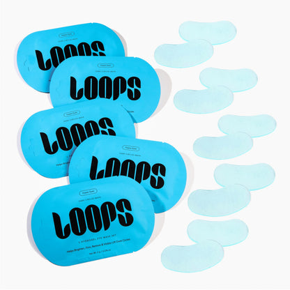 LOOPS Hyper Smooth Eye Hydrogel Eye Masks – Dark Circle & Smoothing 5pc