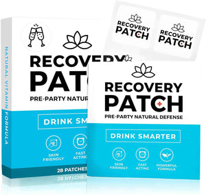 Party - Wake Up Refreshed & Energized - 100% Natural Ingredients Patch, Individually Wrapped, Skin-Friendly & Waterproof, Enhanced Morning Formula - 28 Pack
