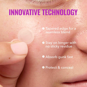 Good Molecules Pimple Patches for Face, 60 Pack - Ultra-Thin Hydrocolloid Acne & Zit Patches
