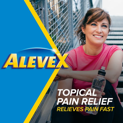AleveX Pain Relieving Spray, Fast Acting & Fast Drying for Targeted Pain Relief, 3.2 oz Spray