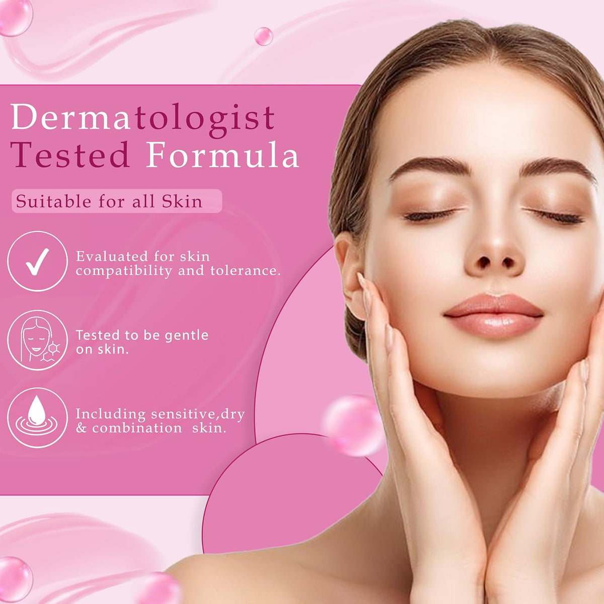 PDRN Pink Peptide Serum - 100% Natural, Vegan PDRN Serum (1 fl oz, 30ml) - Multi-Peptide & Hyaluronic, Skin Barrier Support, Wrinkle & Pore Care, Firming, Hydration Glow, Rose PDRN (Sodium DNA)