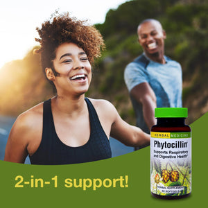 Herbs Etc. Phytocillin - Respiratory & Digestive Health Support Supplement - Herbal Formula to Support Digestion - Support Healthy Breathing - 60 Softgels (60 Servings) Herbs Etc.Buy Supplements Australia