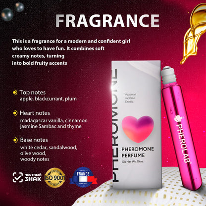 Pheromones Perfumes For Women to Attract Men - Best Way to Get Immediate Male Attention - Erotic 10 ml.