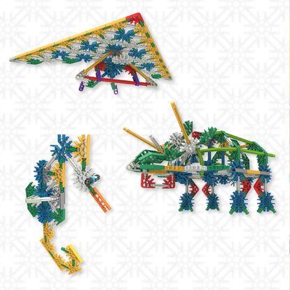 K'NEX - 100 Model Building Set ‚ 863 Pieces, STEM Building, Kid Construction Set‚ Ages 7+ - Amazon Exclusive