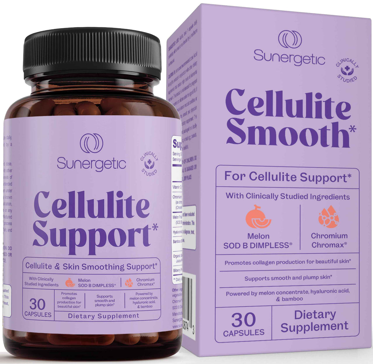 Premium Cellulite Supplement - Anti Cellulite Capsules For Women - Supports Skin Smoothing, Smooth Legs, Reduces Cellulite & Promotes Collagen Production