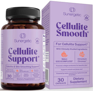 Premium Cellulite Supplement - Anti Cellulite Capsules For Women - Supports Skin Smoothing, Smooth Legs, Reduces Cellulite & Promotes Collagen Production