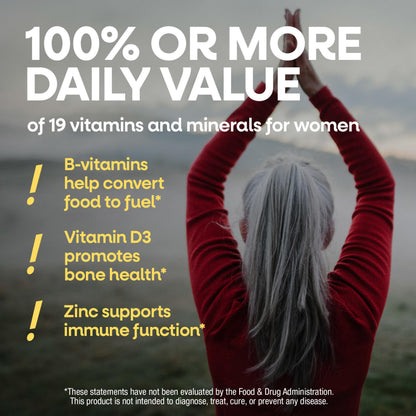 Nature's Way Alive! Women's 50 Plus Complete Multivitamin Tablets, Daily Vitamin for Women 50 +, Supports Healthy Heart, Bones, and Brain Function*, with Superfood Antioxidants(1), 130 Tablets