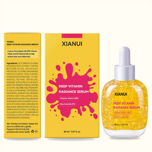 XIANUI Deep Vitamin Radiance Serum - 5% Niacinamide + TXA + Vitamin C - Brightening & Hydrating Face Serum with Ceramide & Triple Hyaluronic Acid