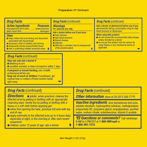 PREPARATION H Hemorrhoid Symptom Treatment Ointment, Itching, Burning & Discomfort Relief, Tube (2.0 Ounce) Preparation HBuy Supplements Australia