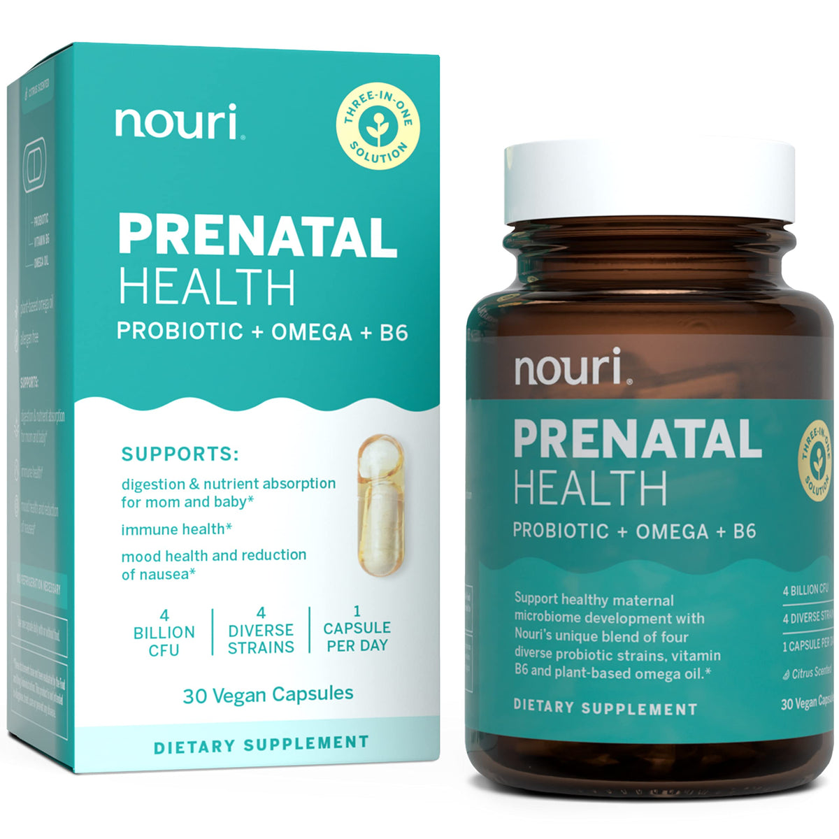 Nouri Prenatal Health & StayWell Passion Fruit Bundle