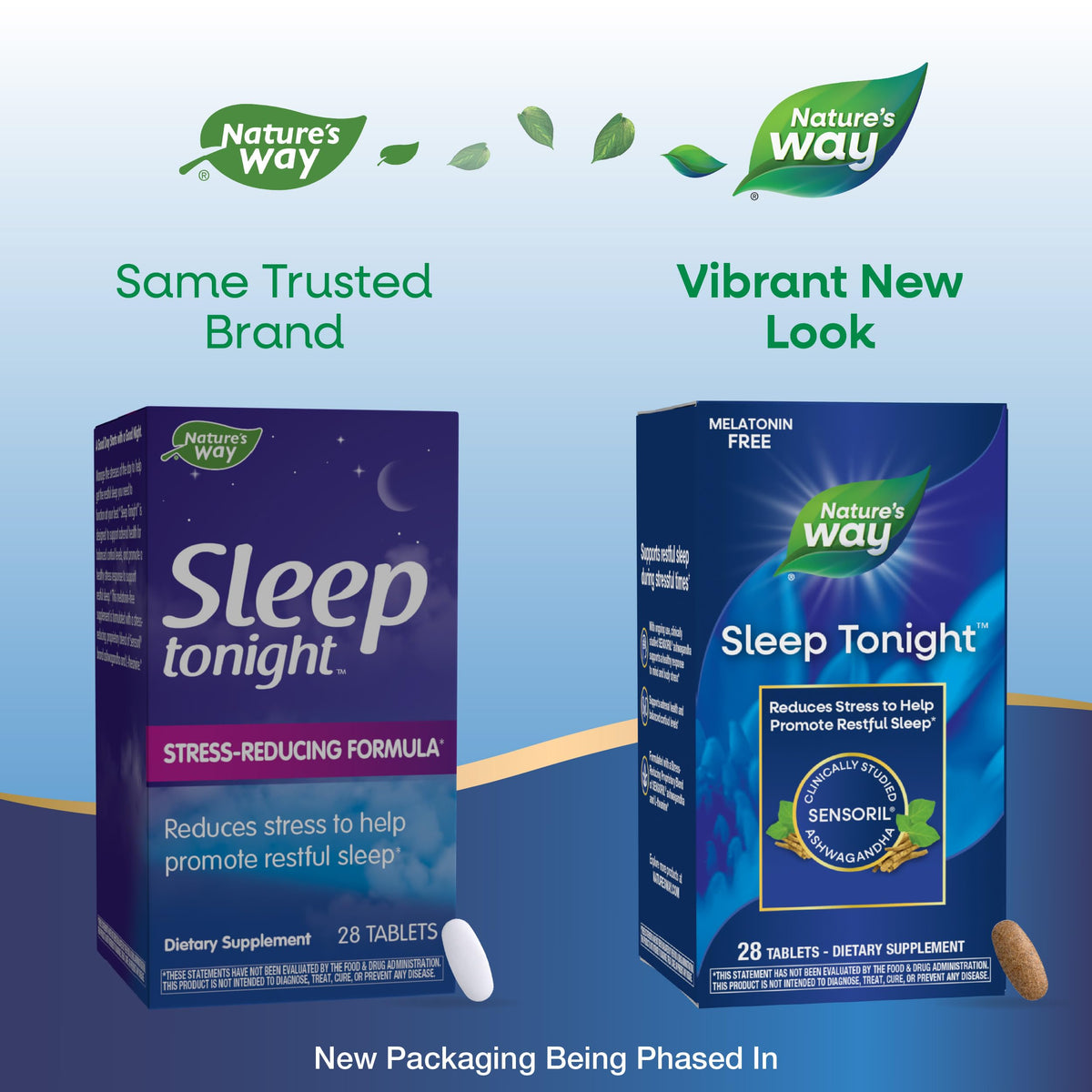 Nature's Way Sleep Tonight, Melatonin-Free Sleep Support*, 28 Tablets