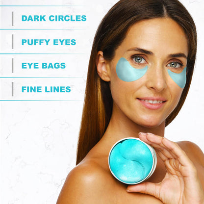 Retinol Collagen Under Eye Patches – Eye Masks for Puffy Eyes, Dark Circles & Wrinkles (60 Gel Pads)