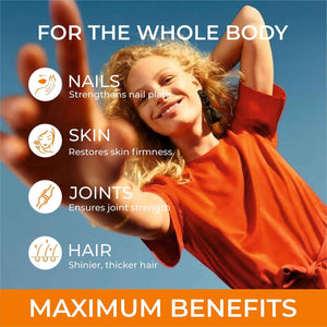 SIRUNES Fish Collagen Peptides Capsules - 100 Capsules - Fish Collagen Peptides - Supports Hair, Skin, Nails, Joints & Bones