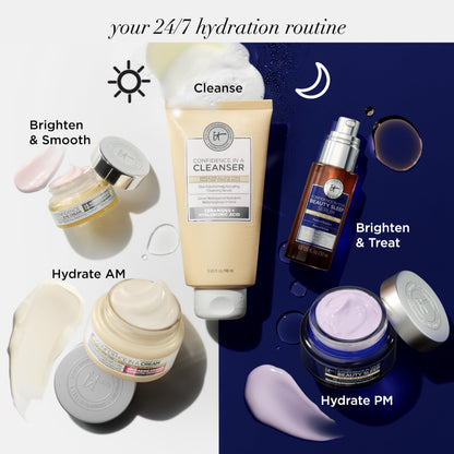 IT Cosmetics Confidence in Your Beauty Sleep Night Cream - Anti-Aging Face Moisturizer, Ceramides & Hyaluronic Acid, Fine Lines, Wrinkles, Dryness, Dullness & Loss of Firmness - 2 fl oz