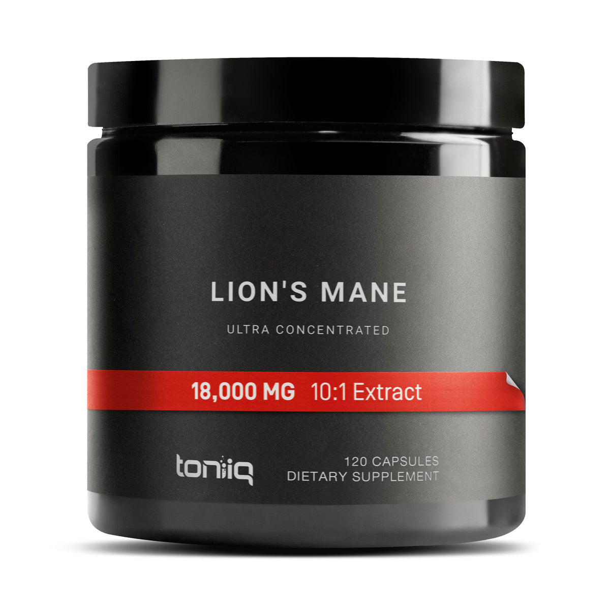 Toniiq 18,000mg 10x Concentrated Ultra High Strength Extract - Made with Organic Lions 