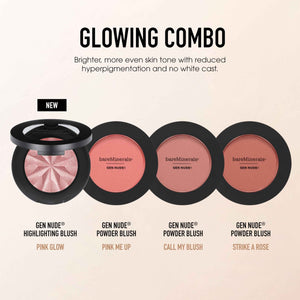 bareMinerals Gen Nude Powder Blush, Pink Me Up, Vegan, Cruelty-Free & Dermatologist-Tested