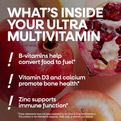Nature's Way Alive! Ultra Potency Multivitamin for Women 50 Plus, Complete High Potency Formula with Vitamin D3, C, E, Methylated B12, Supports, Heart, Brain, and Bone Health*, 150 Tablets